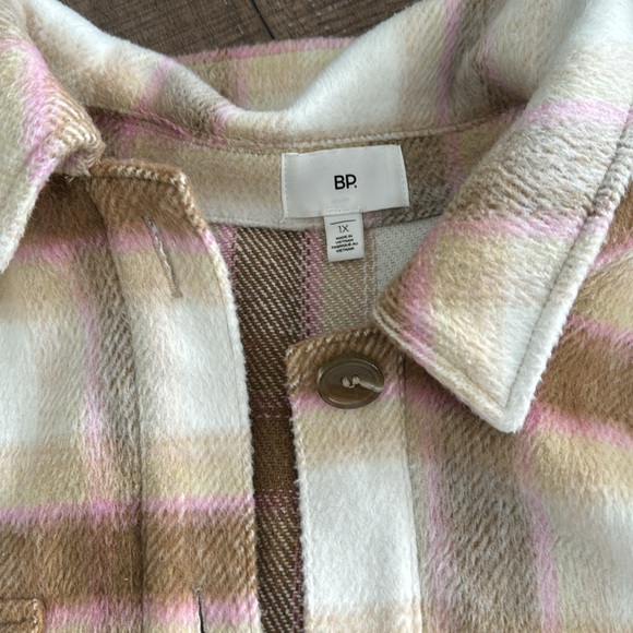 Long button up shacket - Picture 3 of 3